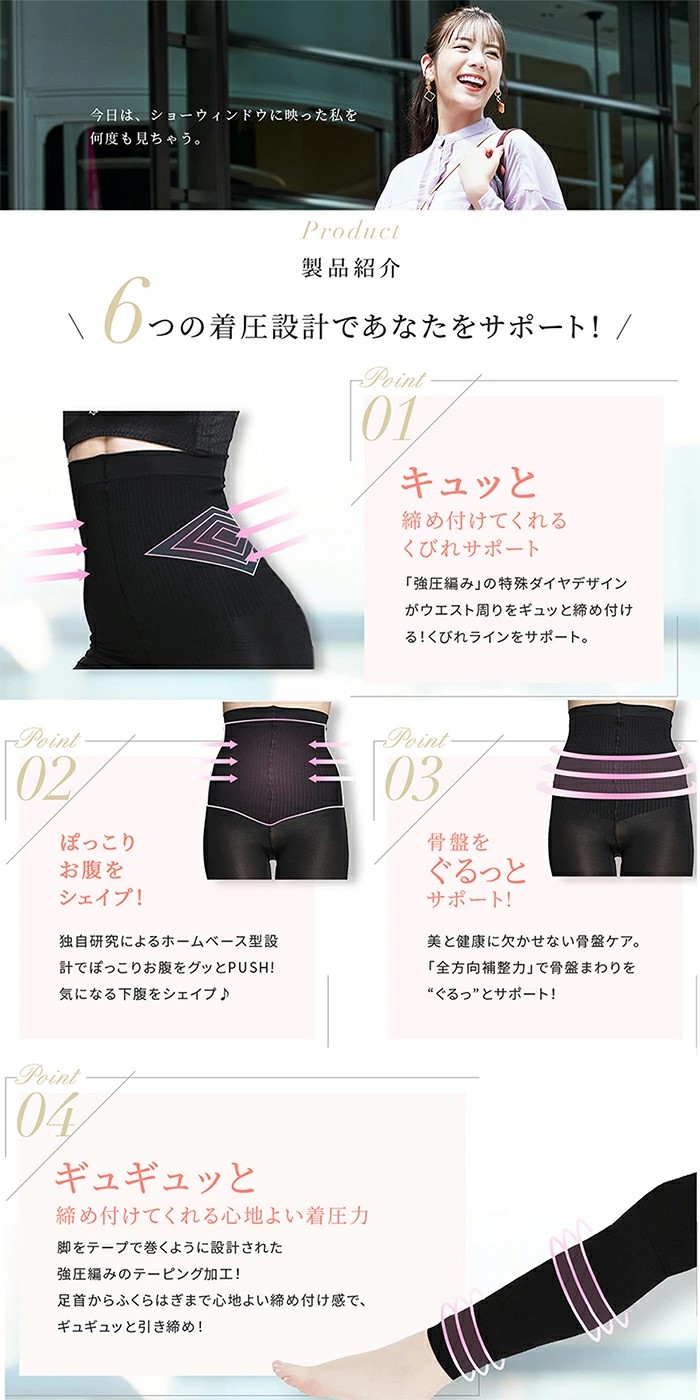 グラマラスパッツで骨盤矯正