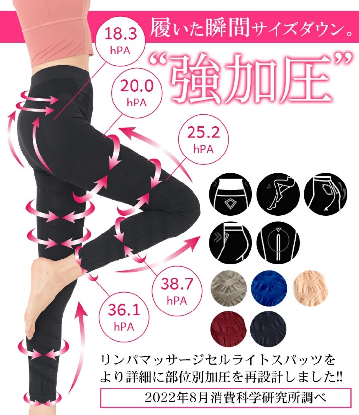 リンパマッサージセルライトスパッツの口コミ
